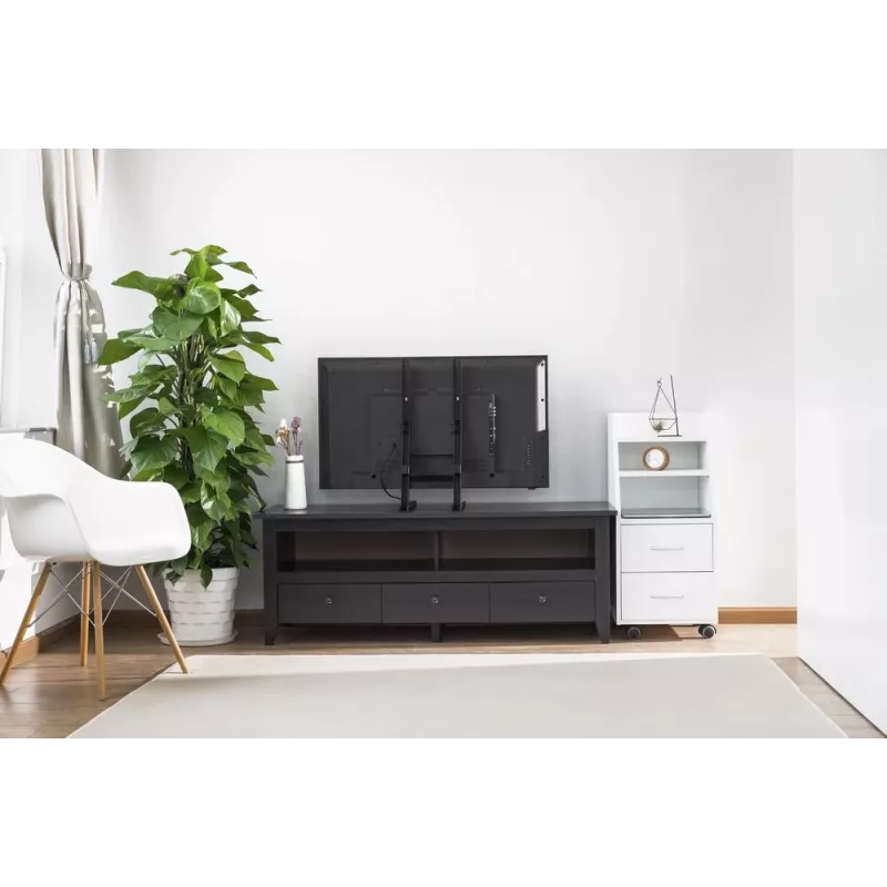 Gembird TVS-D70F-01 stalinis televizoriaus stovas, 37–70 col., juodas