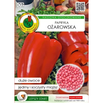 Sėklų granulės Seklos LT Ożarowska Paprika 50 sėklų (dengtos)