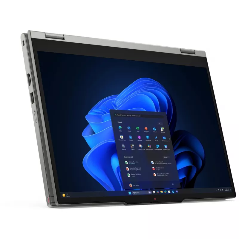 Lenovo ThinkPad L13 2-in-1 Gen 6 (Intel) nešiojamas kompiuteris, Intel Core Ultra 5 225U, 33,8 cm (13,3 inch) jutiklinis ekranas, 16 GB RAM, 512 GB SSD, Windows 11 Pro, pilka