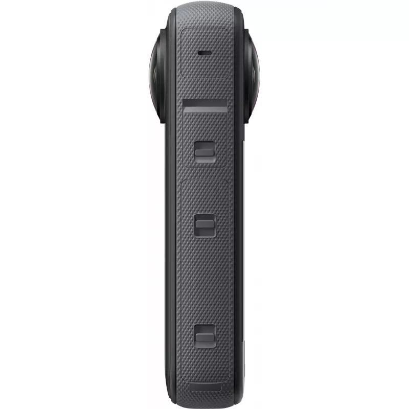Veiksmo kamera Insta360 X3 — 72 MP, 5K itin didelės raiškos (5760×2880), 100 kadrų/s, CMOS, Wi‑Fi, įmontuotas ekranas, MicroSD, 0,508 kg, juoda