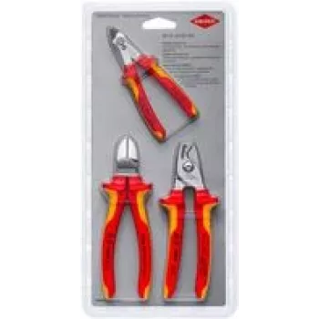 Knipex Super-Knirps® 00 31 30 BK V02 replių rinkinys