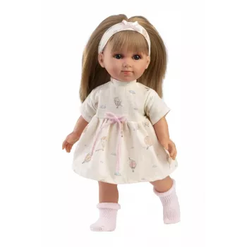 Lėlė Llorens Elena 35 cm – minkštas kūnas, realistiniai bruožai