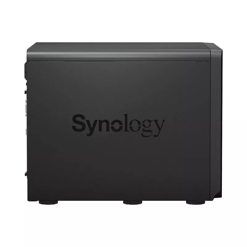 NAS Synology DS2422+; bokštinis; 12x (3,5 SATA HDD/2,5 SATA HDD/2,5 SATA SSD); AMD Ryzen V1500B; 4 GB DDR4 (maks. 32 GB); 4 x 1GbE RJ-45