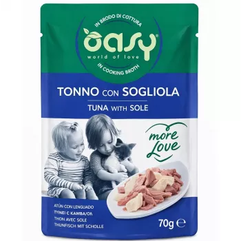 Oasy More Love Tuna su jūrų liežuviu maišelyje 70 g