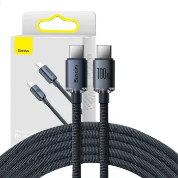 USB-C laidas Baseus CAJY000701 2 m juodas 0.48 Gbit/s