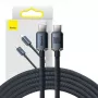 USB-C laidas Baseus CAJY000701 2 m juodas 0.48 Gbit/s