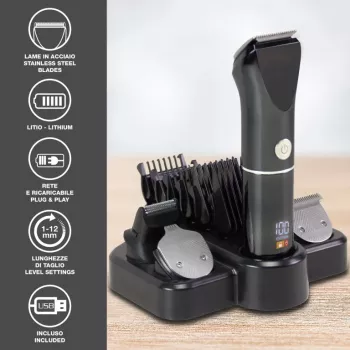 Beper P304CAP050 – universalus kirpimo ir skutimo rinkinys