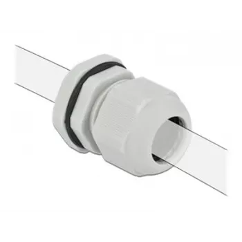 Kabelio įvadas DeLOCK 60199 pilkas plastikinis 10 vnt.