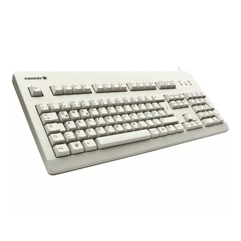 CHERRY G80-3000 klaviatūra USB QWERTZ vokiška pilka