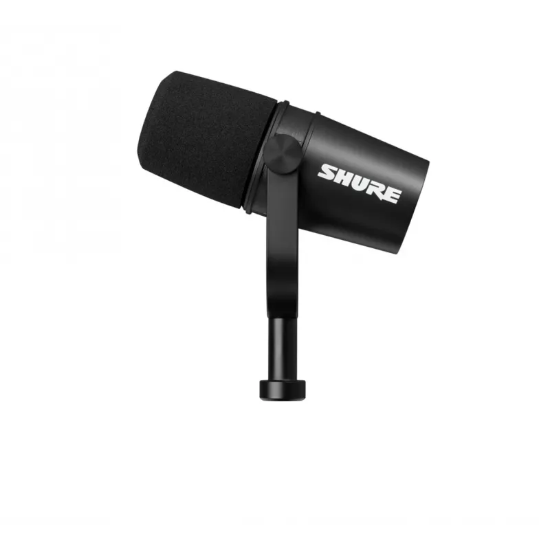 Shure MV7-X mikrofonas juodas – studijinis dinaminis mikrofonas