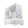 Korpusas DeepCool CG380 3F WH baltas, Midi Tower, 235×437×451 mm, 3x 120 mm ventiliatoriai