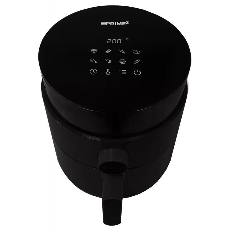 Oro gruzdintuvė PRIME3 SAF31 2,5 l, 1200 W, juoda
