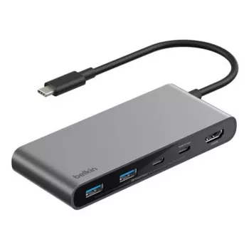 Belkin CONNECT USB-C 7-in-1 Hub su dviem USB-C prievadais AVC023hqSGY