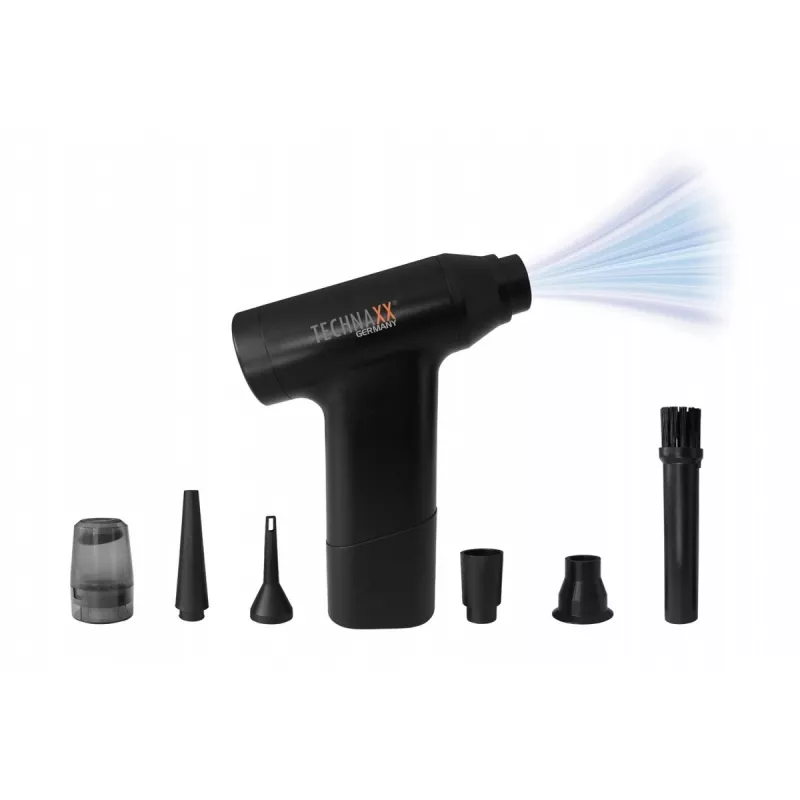 Nešiojamas ventiliatorius Technaxx TX-293 160 W Juodas ABS 130000 RPM USB