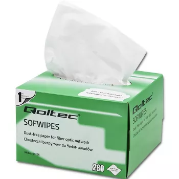 Qoltec Lint-Free Fibre Optic Wipes