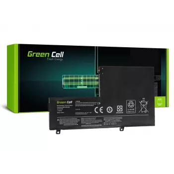 Baterija Green Cell LE124, skirta Lenovo Yoga 500-14IBD, 500-14ISK, 500-15IBD, 500-15ISK