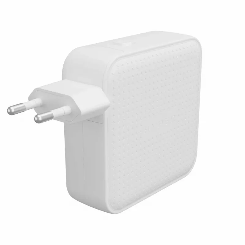 Hyper HyperJuice 100W USB-C GaN kelioninis įkroviklis 3C+1A - Baltas (HJ1002WHWWGL)