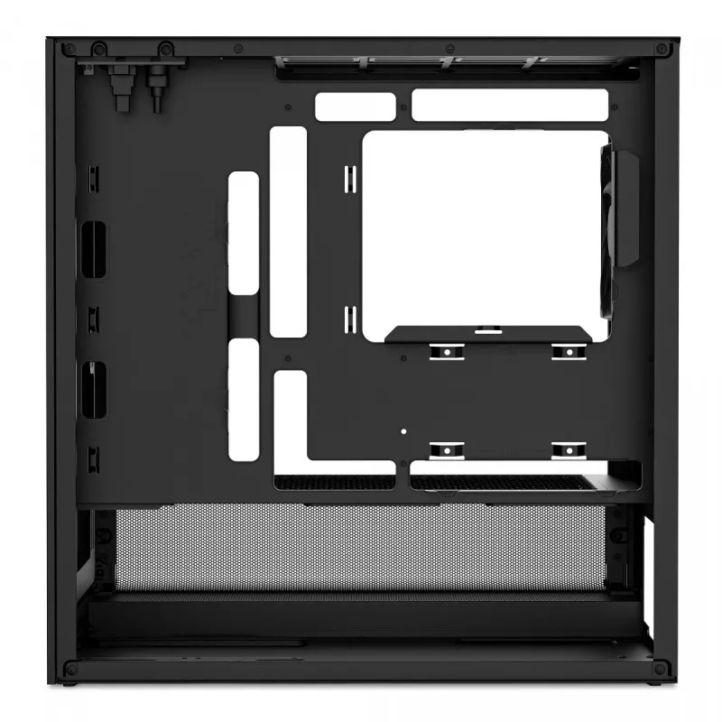 NZXT H3 Flow Micro ATX korpusas - juodas