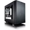 Fractal Design Define Nano S - Langas - Bokštas - ITX - be maitinimo šaltinio (ATX) - Juoda - USB/Garsas (FD-CA-DEF-NANO-S-BKW)