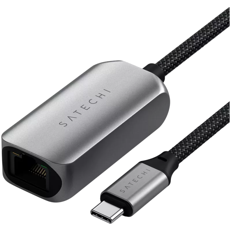 Satechi USB-C adapter (1x USB-C kištukas, 1x Gigabit LAN (1/2,5 Gbit/s)) ST-AE25M