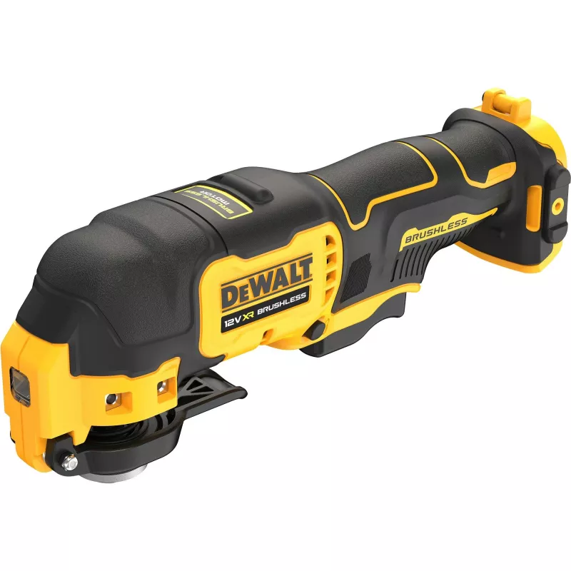 Osciliacinis daugiafunkcis įrankis DeWalt DCS353NT-XJ, bešepetėlis, belaidis, 12 W, 840 g, juodai/geltonas