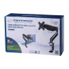 Esperanza ERW019 monitoriaus laikiklis / stovas 68,6 cm (27 inch) stalinis juodas