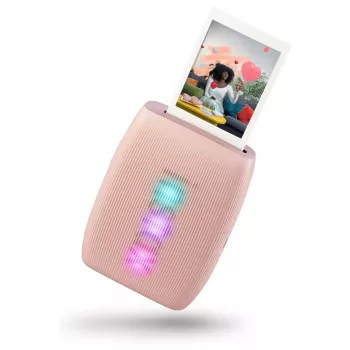 Nešiojamas momentinis spausdintuvas Fujifilm Instax Mini Link 3 rožinis Bluetooth