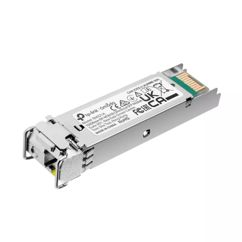 TP-Link TL-SM321A WDM Bi-Direkcinis SFP modulis, 1000Base-BX, 1250 Mbit/s, SFP, LC (UPC), 9/125 µm, 10 km
