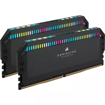 DIMM 64 GB DDR5-6600 (2x 32 GB) Dual-Kit, Arbeitsspeicher schwarz, CMT64GX5M2B6600C32, Dominator Platinium, INTEL XMP