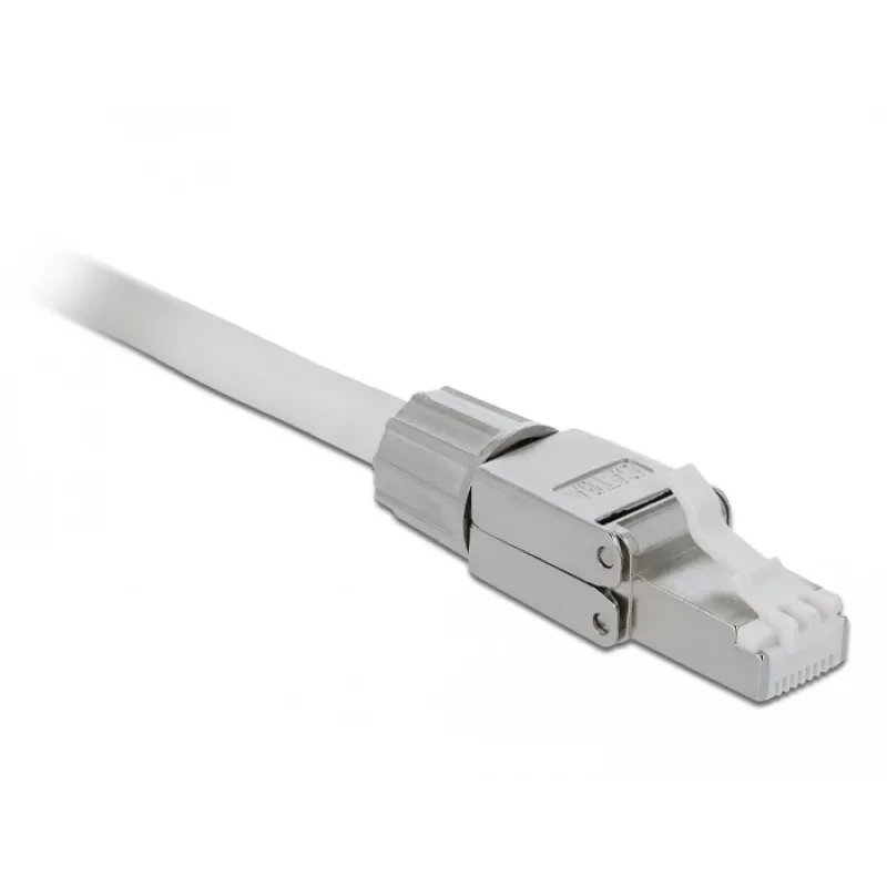 Jungtis DeLOCK 86477 RJ-45 pilka