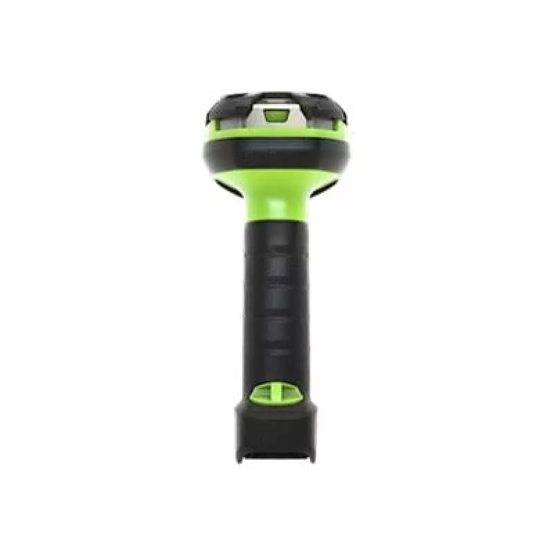 Zebra LI3608-ER20003VZWW tvirtas rankinis 1D brūkšninių kodų skeneris, laidinis, USB/RS-232/KBW, IP67, vibracijos variklis, pramoninė žalia