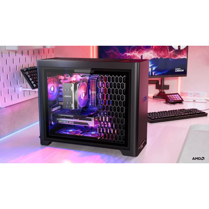 Stalinis kompiuteris Lenovo Legion T5 30AGB10 | AMD Ryzen 7 7700X | 32 GB DDR5 | 512 GB SSD | RTX 5070 | Windows 11 Pro