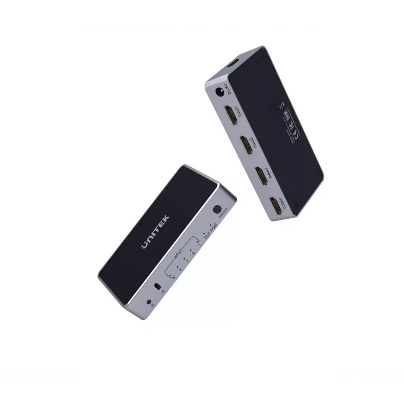 HDMI vaizdo jungiklis Unitek V1110A 4K 1.4b 5V 1A