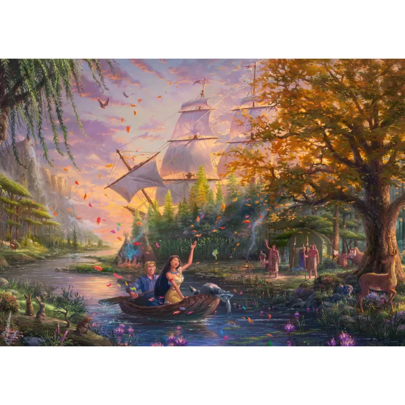Dėlionė Schmidt Spiele Disney Pocahontas 1000 dalių Animaciniai filmai