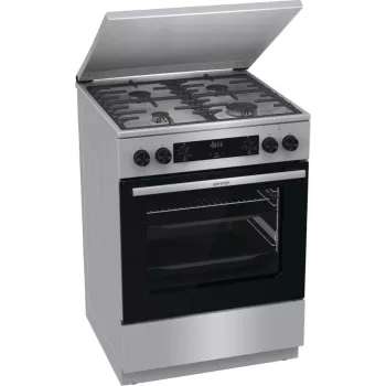 Gorenje GKS6C71XF Laisvai pastatoma viryklė su orkaite Sidabrinė