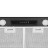 Sieninis gartraukis CATA 02030408 — 492 mm, 645 m³/h, metaliniai riebalų filtrai, LED apšvietimas