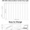 LED juostelė OEM X0013lX27J — 300 šiltai baltų LED, lanksti