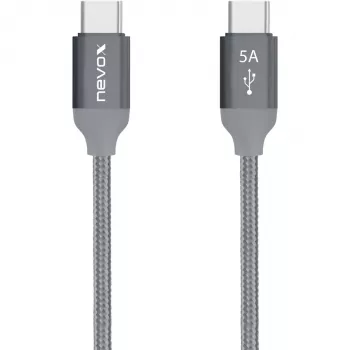 Nevox 1653 USB laidas pilkas
