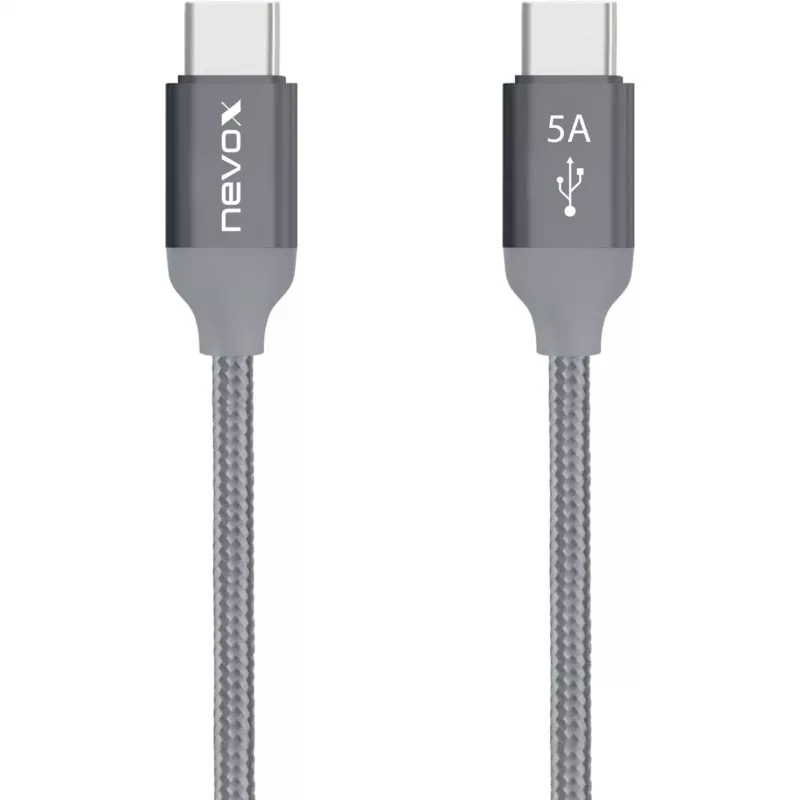 Nevox 1653 USB laidas pilkas