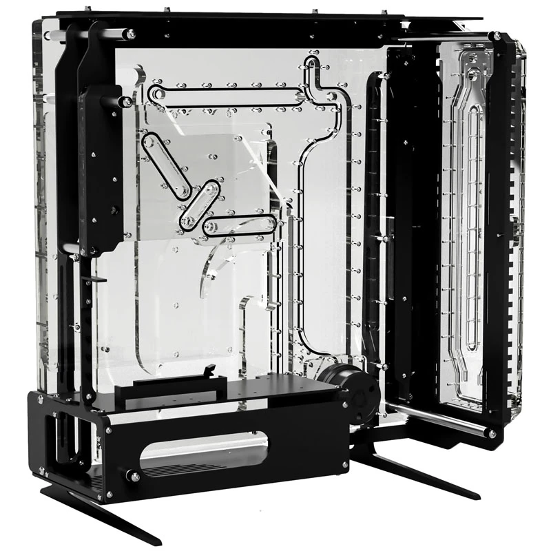 Singularity Computers Spectre 2.0 Elite Kit šoninis skirstytuvas - juodas