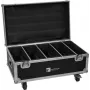 Transportinis dėklas Flightcase Roadinger 31005238 4× LED CLS-18 QCL RGB/WW
