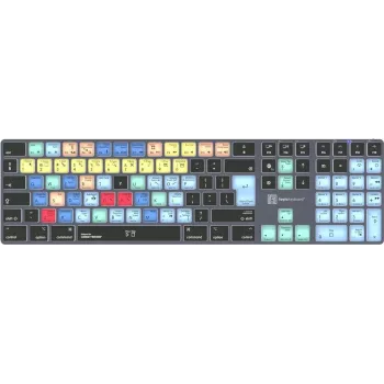 Klaviatūra LogicKeyboard Steinberg Cubase/Nuendo Titan UK Mac – kompaktiška USB klaviatūra su Cubase/Nuendo sparčiaisiais klavišais (JK išdėstymas)