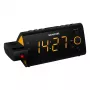 Laikrodis radijo imtuvu SENCOR SRC 330 OR – FM radijo laikrodis su 1,2 colio LED ekranu, dvigubu žadintuvu, raudona 180° projekcija, patalpų temperatūra, baterijų atsargine maitinimo sistema