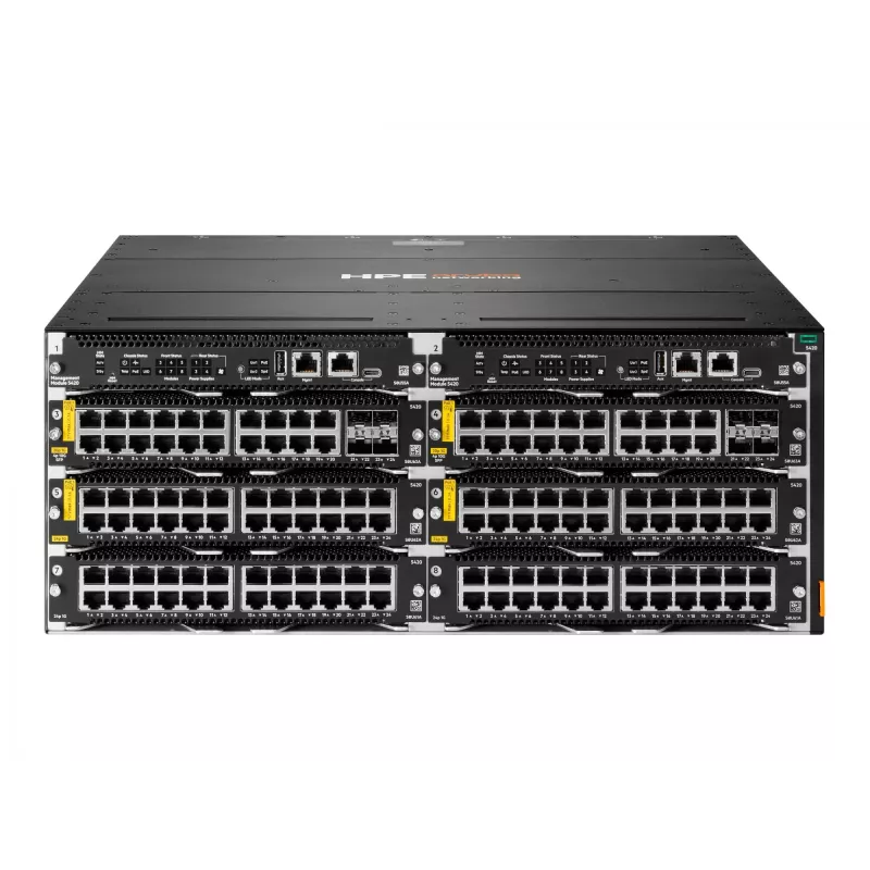 HPE Aruba Networking CX 5420 24p 10M/100M/1G Class4 PoE modulis - jungiklis - L3 - valdomas - 24 x 10/100/1000 (PoE Class 4) (S0U62A)