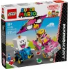 LEGO konstruktorius 72038 Super Mario Mario Kart Wario King Buu Huu – figūrėlės ir trasos elementai