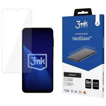 3MK HardGlass Clear apsauginis stiklas Samsung Galaxy A16, atsparus įbrėžimams