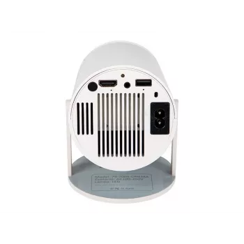 Projektorius HY300 Pro su WiFi, nuotolinio valdymo pultu, Android TV, 130 colių, 4K Full HD, LED