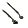 Noctua NA-SEC1 – 3 vnt. 30 cm ilgio 4 kontaktų PWM ventiliatorių ilginimo laidų rinkinys