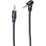 Garso laidas ShiverPeaks BS30817 1,5 m 3,5 mm lizdas-lizdas juodas