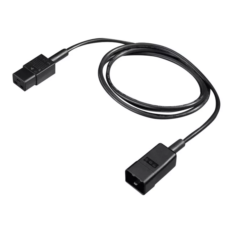 Rittal DK 7200.217 Juodas 1,8 m C20 kištukas C19 lizdas